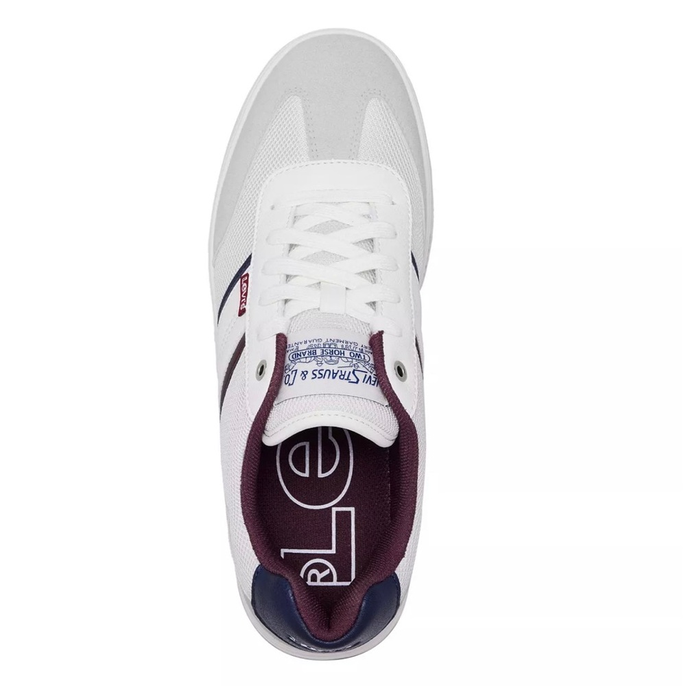 LEVI'S Men's Zane Low-Top Athletic Lace Up Sneakers - Picture 4 of 7